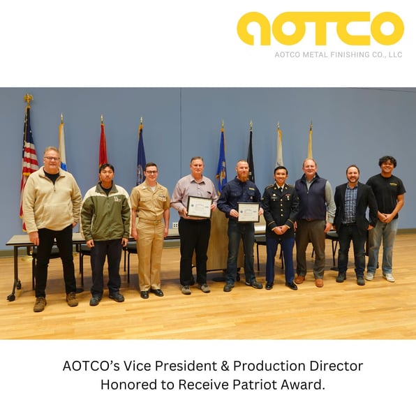 AOTCO Receives Patriot Award